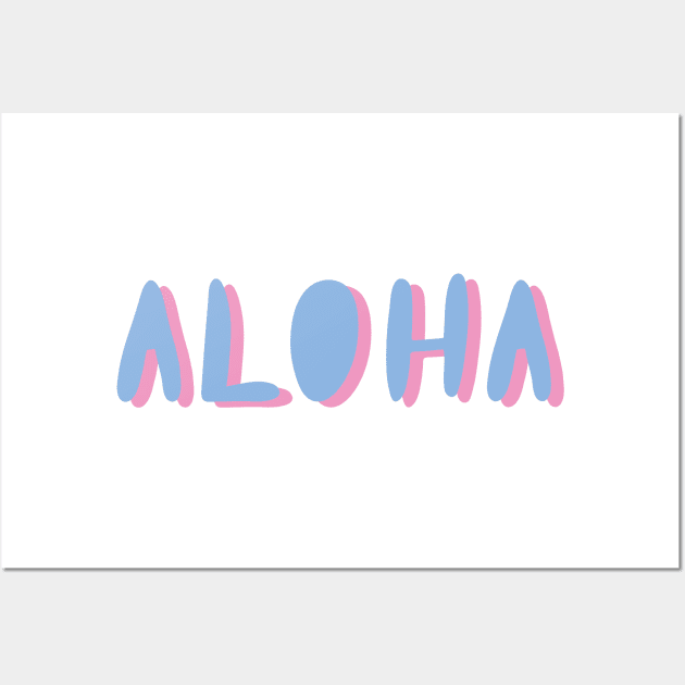 Aloha Wall Art by NJORDUR